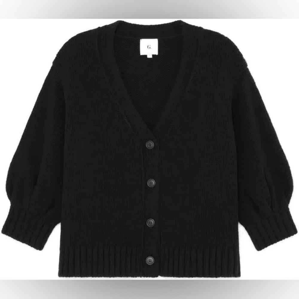 G. Label by goop La Femme Cardigan in black